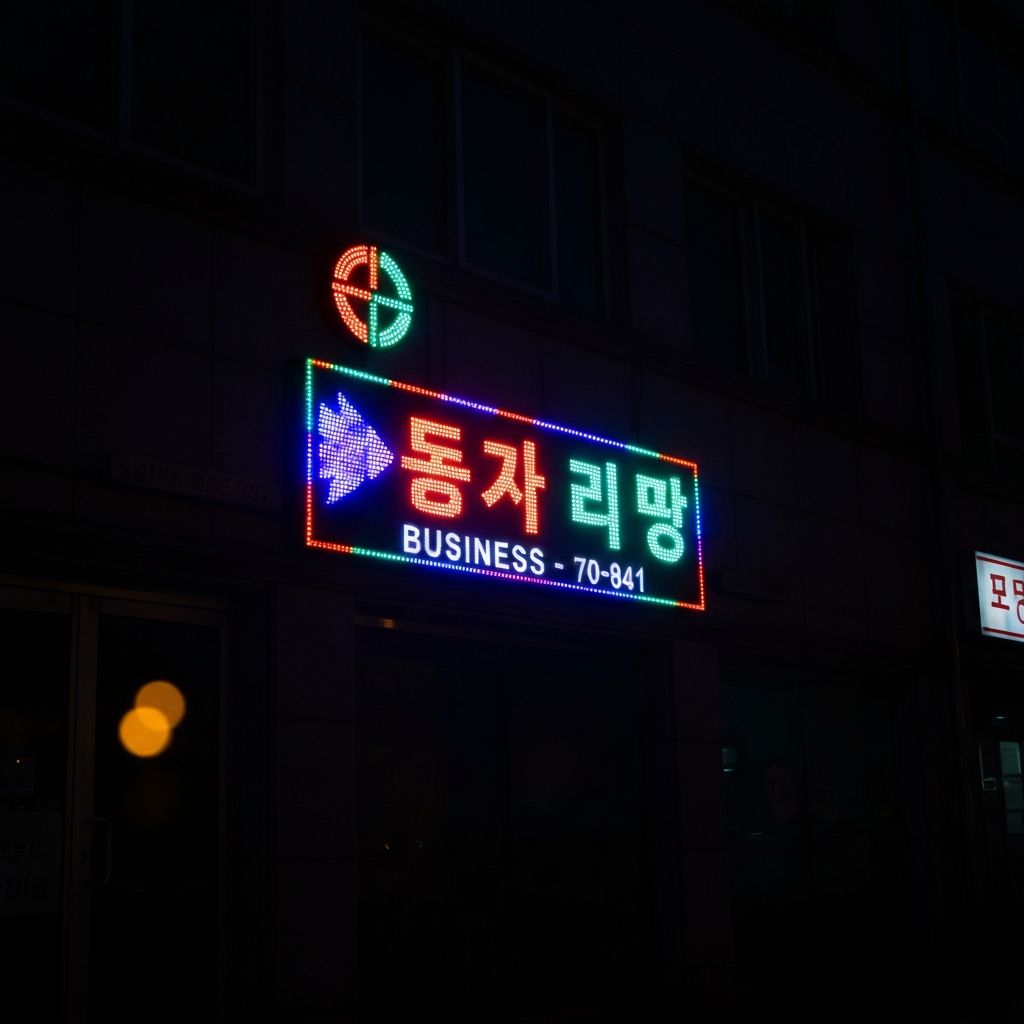 LED illuminated sign